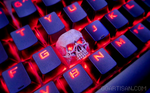 RGB Grim Skull keycap